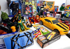 Lot Of Assorted Vtg   New Toys  Games  Figures - Some For Parts