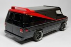 Rc Drift Car Body Parts 1 10 Bodykit Gmc Vandura Spoiler Grill New Aplastics