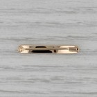 Vintage Ornate Floral Bar Pin 14k Yellow Gold