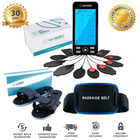 Tens Unit Muscle Stimulator Complete Set Belt Slippersmuscle Recovery Neuropathy