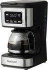 5-cup Programmable Coffee Maker - Reusable Filter  Clear Water Level Indicato   