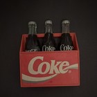 Vintage 1985 Arjon Coca-cola Coke Bottle Magnets Red Crate Hong Kong