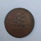Hard Times Token Webster Van Buren 1841 Very Good -credit Current Free Post 