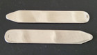 Pair Of Sterling Silver Gents Shirt Collar Collar Stays Stiffeners 55mm