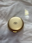 Vintage Avon Gold Tone Star Burst Rhinestone Dual Mirror Compact