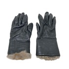 Barneysnewyork - Black Leather Women s Gloves