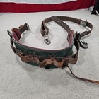 Vintage 1972 Klein Buhrke  Lineman Bell System Climbing Leather Safety Belt 24