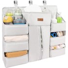 Hanging Baby Diaper Organizer Changing Table Crib Nursery Essentials Storage New