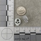 Sparkly Silver Skull Stud Earrings Goth Punk Rock Halloween Novelty Studs Skulls
