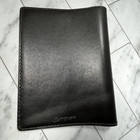 Black Leather Bible book Cover 16 75x10 5in Unisex Renaissance Art Santa Fe