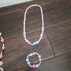 Kids 8pc Mixed Lot Beaded Jewelry Necklaces   Bracelets Multicolor Custom