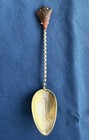 Antique Sterling Silver Souvenir Spoon Arrowhead Mt Hood Portland Oregon Flint