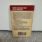 Apple Computer  Things To Do With Your  Paperback Vintage 1983 Rare