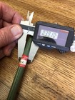  1 cratex 3 8    Round Abrasive Stick Silicon Carbide Rubberized Coarse Grit 066-c