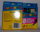 New 8 Count Giant Glitter Crayons In It s Original Pack