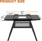Adjustable Grill Stand For Ninja Outdoor Woodfire Series   Og700 Og800 Og900 Ser