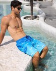 Men s 9 Inch Quick Dry Swim Trunks With Mesh Lining Zipper Pockets Board Shorts