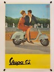 Anonymous  Circa 1970s - Vespa Gs - Original Vintage Poster Circa 99 X 69
