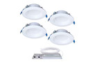Halo Quicklink 4  Led Canless Recessed Light Kit 4pk 600lm Cct Dimmable 2700k