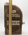 Vintage Great Amazing Vending Machine Since 1920 Wooden Candy Nut Dispenser