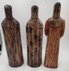 Southern Living At Home Santos Wisemen 3 Resin Figurines Rustic Wood Look Brown