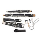 Professional C Key Bassoon Ebonite Bassoon Woodwind Instrument Carry Case