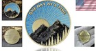 One Day At A Time Sunrise Sobriety Chip Bronze Zinc Alloy Recovery Medallion