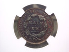 1835 Classic Head Half Cent 1 2c Ngc Ms63 Bn  007 Unc Bu Uncirculated Ecc c Inc 