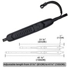 New Cow Hide Leather Rifle Shell Holder Sling Strap For  30-30  308  12ga  22lr