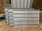 Set Of 6 Full Size Aluminum 10 Mold Glazed Sub Sandwich Bread Pans 25 5  X 18 