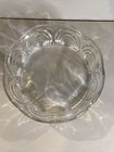 Vintage Clear Glass Arches Loops Bowl Candy Dish Trinket Jar Elegant