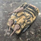 Vintage 1989 Kenner Parker Toys Diecast Mega Force Tank With Backslide Toy 