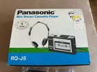 Original Box   Case For Panasonic Cassette Player Rq-j5 Vintage 1980   s