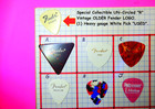Fender And Gibson Guitar Picks Assortment 25-picks   1  Un-circled  r 