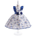 Girls Bridesmaid Dress Flower Kids Baby Princess Party Lace Wedding Dresses 
