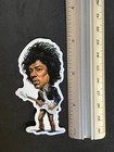 Jimi Hendrix Chibi Art Iconic 60s Rock Guitar Legend Sticker For Laptop New