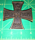 New Old Stock - Original - Fine Cast- Ww1 - 1914 German - First Class Iron Cross