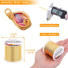 20 Gauge Jewelry Wire  28 Yards Craft Wire Tarnish Resistant Copper Beading Wire