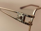 Versace Eyeglasses Frame 1092-b 1002 Gold 53-16 130 Italy Crystal Medusa Frames