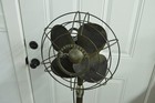 Vintage Westinghouse Model 12pap Pedestal Oscillating Fan Works See Video 