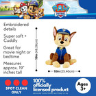Paw Patrol Chase Kids Bedding Super Soft Plush Cuddle Pillow Buddy  One Size  By