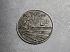 Work Of Art - Seated Liberty Dime - Engraved 1880   s - House - Love Token -  g1