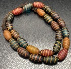 Vintage African Trade Glass Beads Strand  Beautiful Genuine Glass Beads 13mm