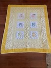 Handmade Yellow Baby Quilt     Nursery Bedding   Baby Blanket     54 5    X 44 5   
