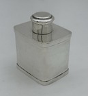 Fine Early 1800 Antique Sterling Silver Tea Caddy Box Container