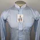 Vtg Arrow Dress Shirt Euro Tapered Disco 70s 80s Nos Medium Mens 15 34 35