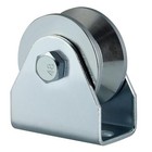 Skelang 2 5  V Groove Caster  Sliding Gate Wheel  Rigid Caster For Rolling Gate