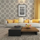 Seamless Reusable Plastic Wall Stencil Template 25 6 x37 4   Allover Jaipur