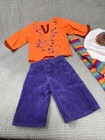 American Girl Doll Julie Clothing Lot Casual Outfit  Cap  Scarf  Dog Walking Set