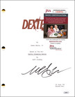 Michael C Hall Signed Autograph Dexter Full Pilot Script Screenplay W  Jsa Coa